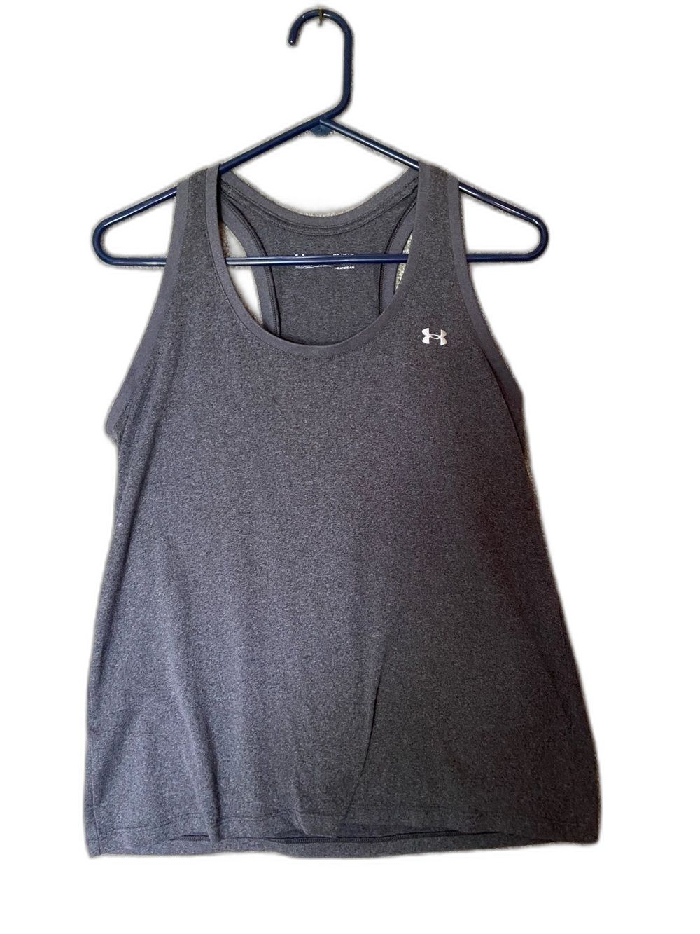 Under Armour Women’s Dark Gray Racerback Performance Tank medium